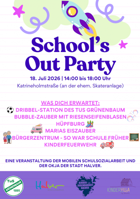 Schools out Party 2026